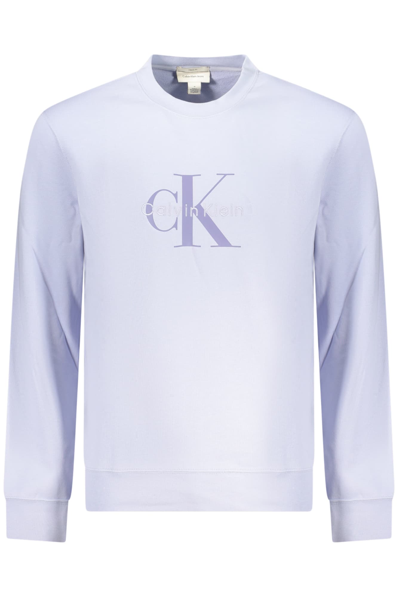 Мъжки лилав суитшърт с цип CALVIN KLEIN - CALVIN KLEIN