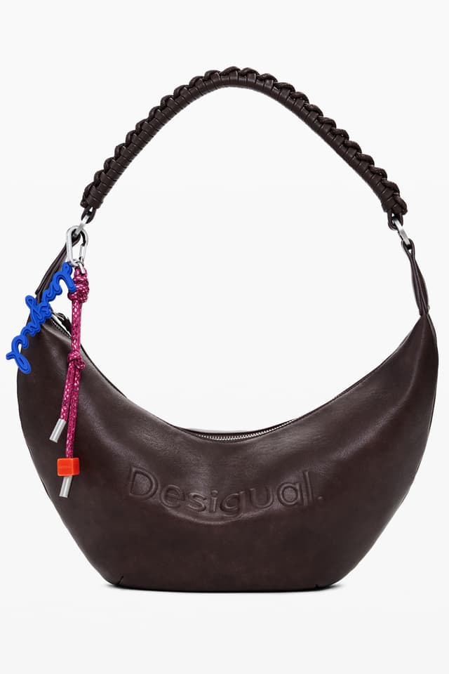 DESIGUAL ДАМСКА КАФЯВА ЧАНТА