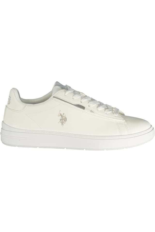 US POLO ASSN. МЪЖКИ БЕЛИ СПОРТНИ ОБУВКИ