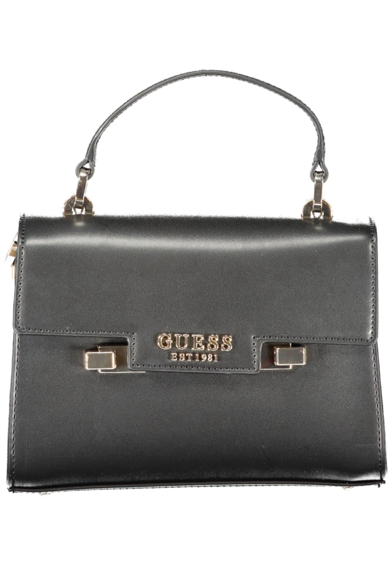 Дамска чанта GUESS JEANS, черна - GUESS JEANS