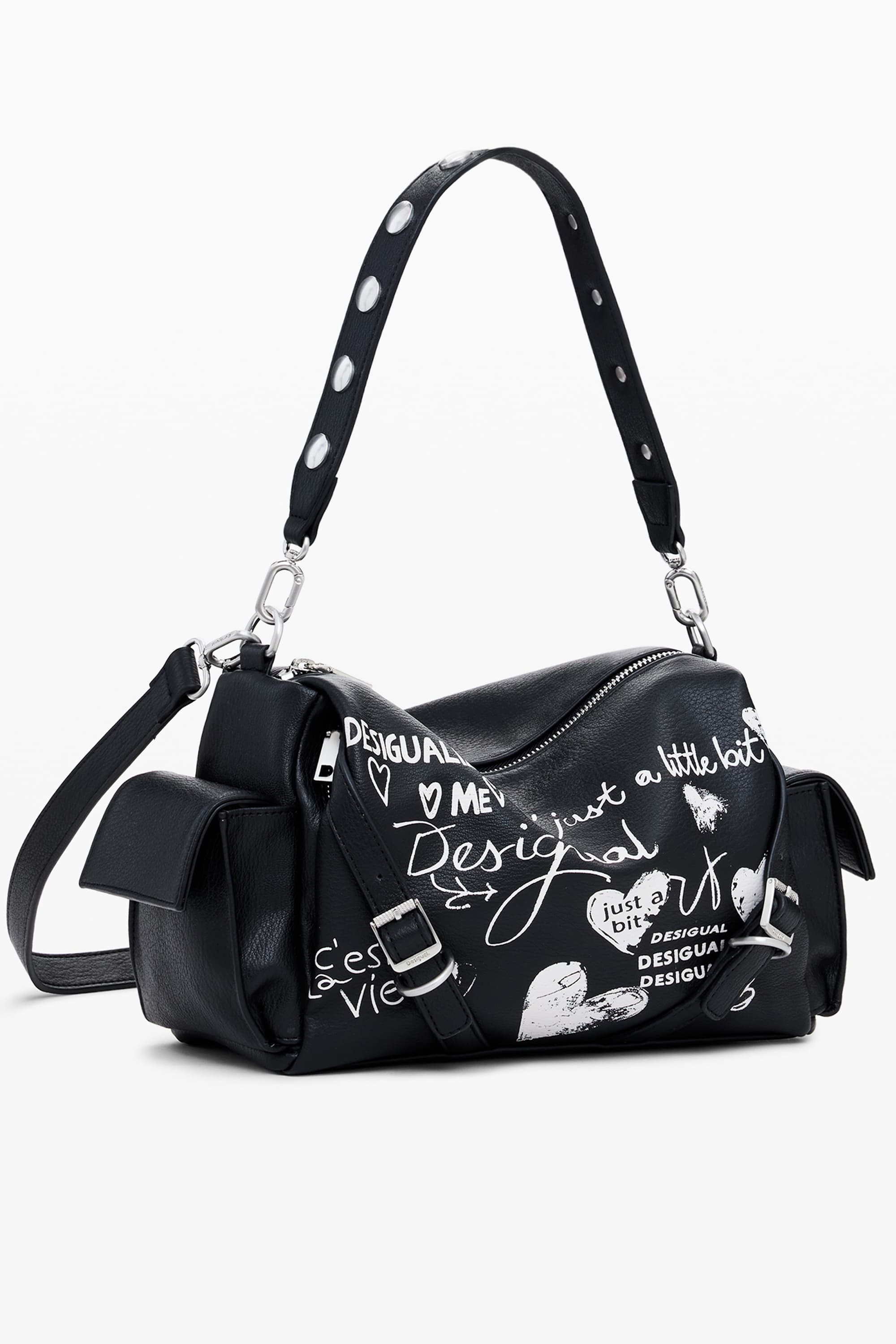 ЧЕРНА ДАМСКА ЧАНТА DESIGUAL - DESIGUAL