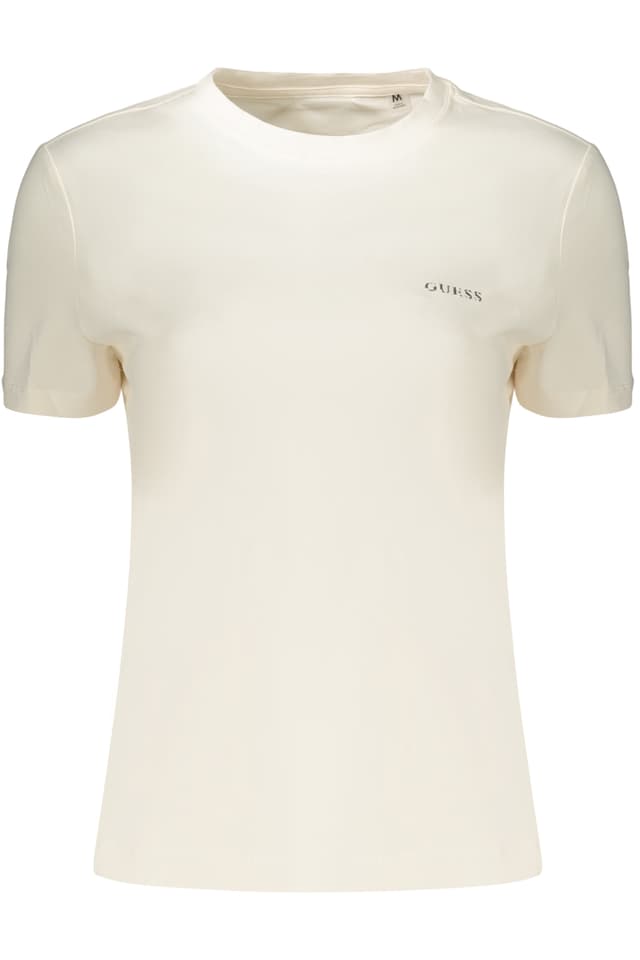 Дамска тениска с къс ръкав GUESS JEANS, розова