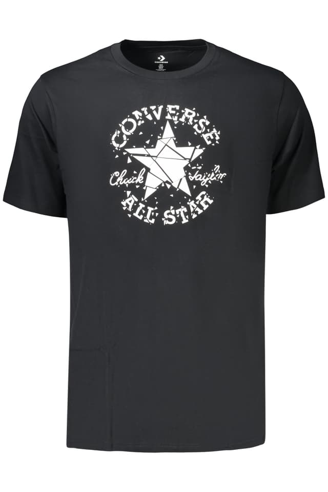Мъжка тениска с къс ръкав Converse, черна