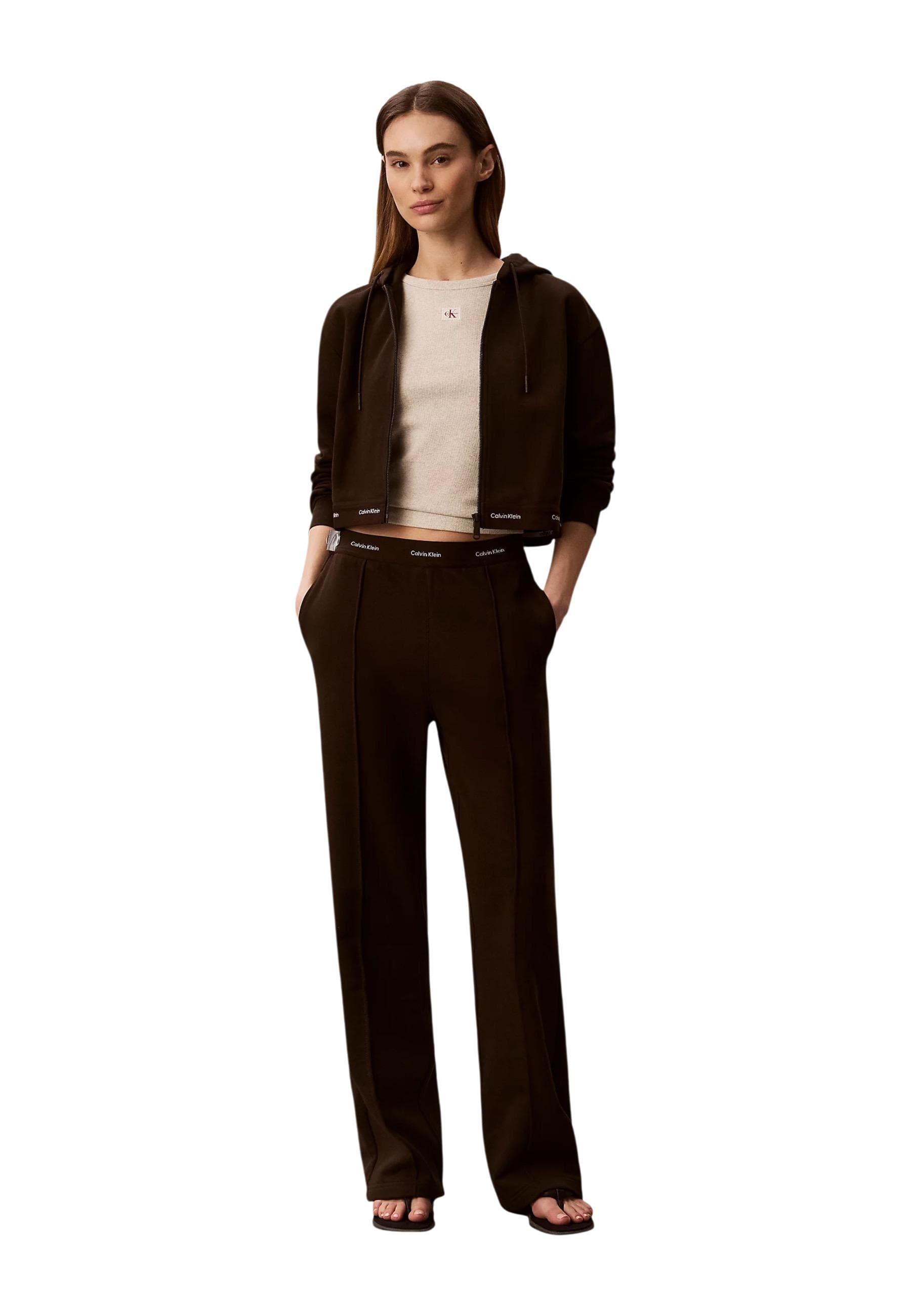 Calvin Klein Jeans Felpa Donna - Calvin Klein Jeans