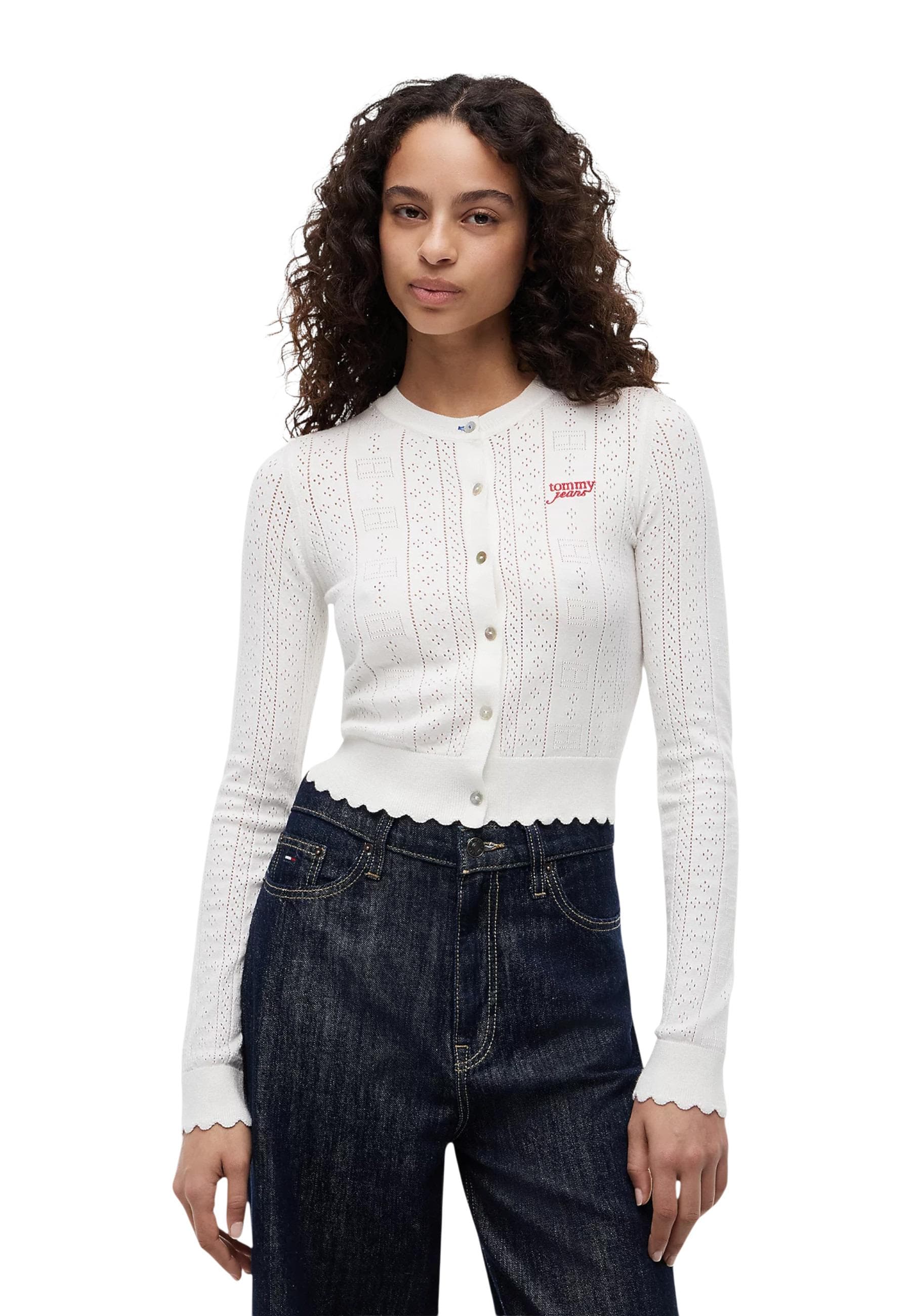 Tommy Hilfiger Jeans Cardigan Donna - Tommy Hilfiger Jeans