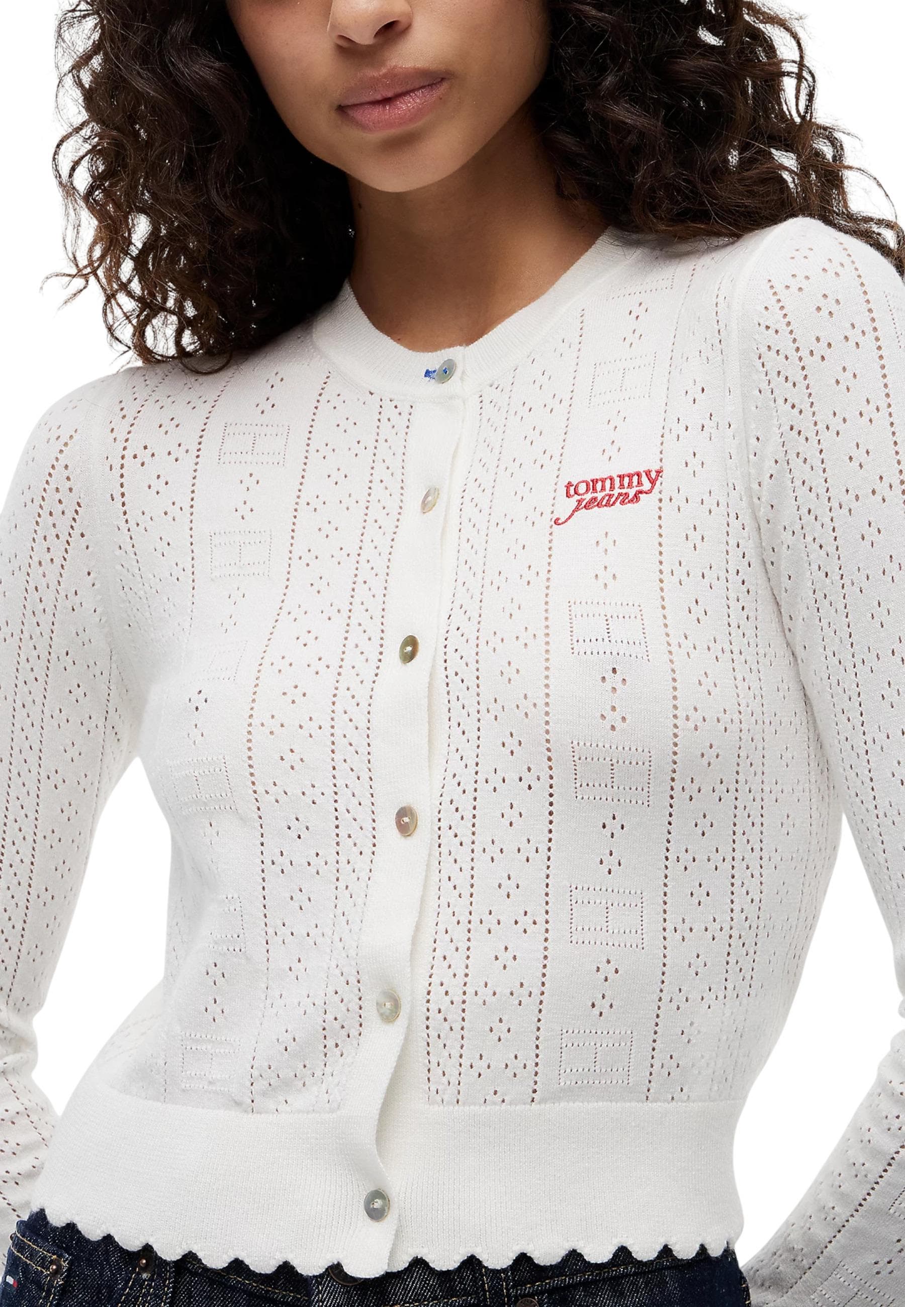Tommy Hilfiger Jeans Cardigan Donna - Tommy Hilfiger Jeans