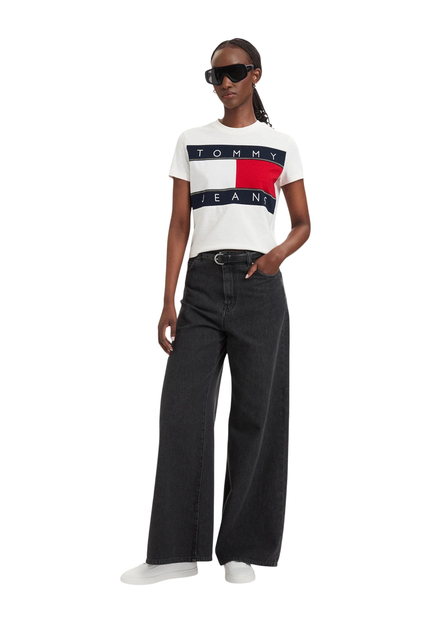 Tommy Hilfiger Jeans T-Shirt Donna - Tommy Hilfiger Jeans