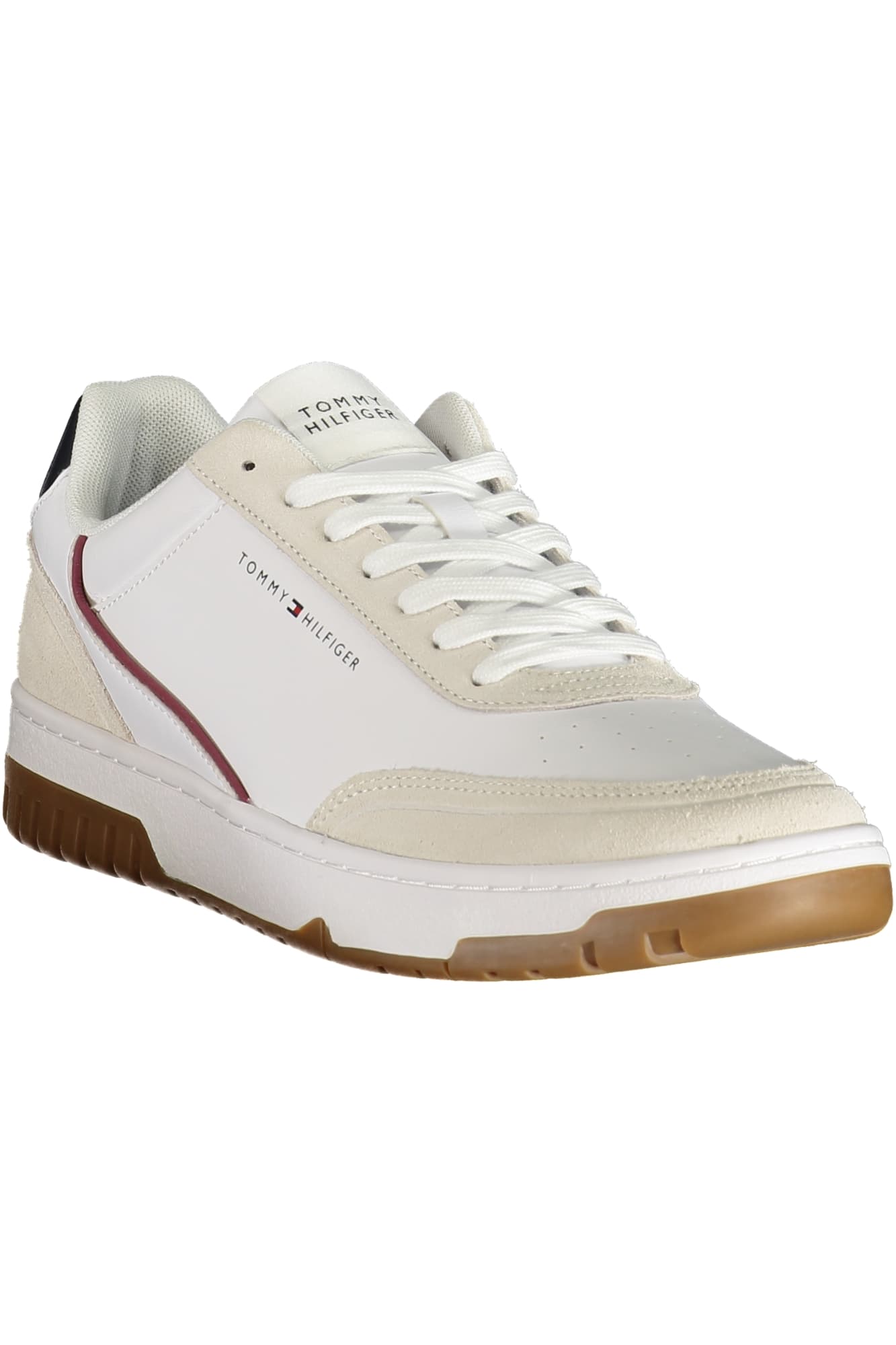 Мъжки бели спортни обувки TOMMY HILFIGER - TOMMY HILFIGER