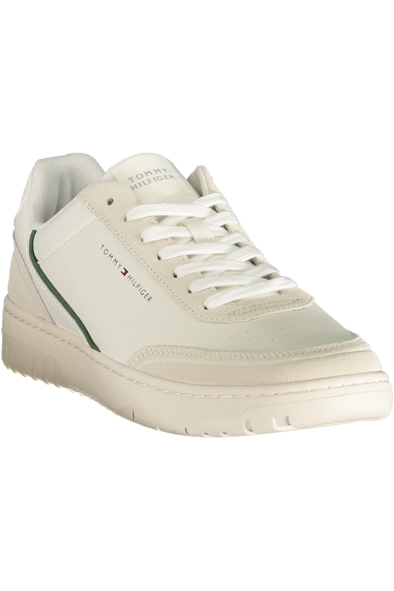 Мъжки бели спортни обувки TOMMY HILFIGER - TOMMY HILFIGER