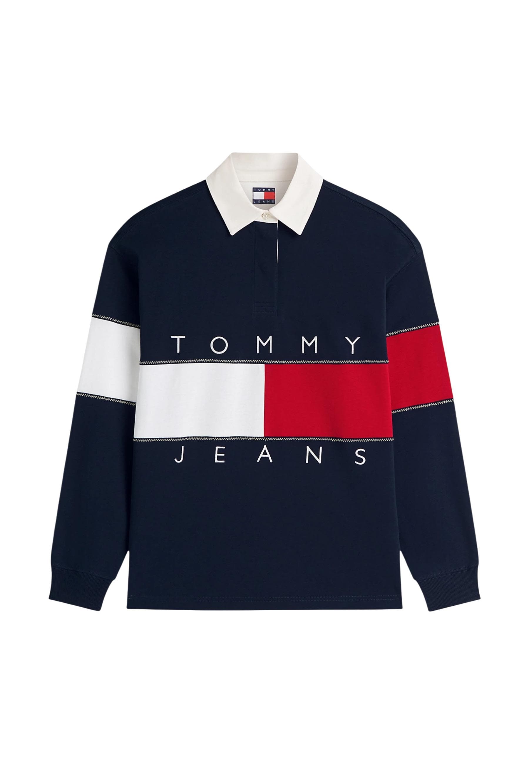 Tommy Hilfiger Jeans Felpa Donna - Tommy Hilfiger Jeans