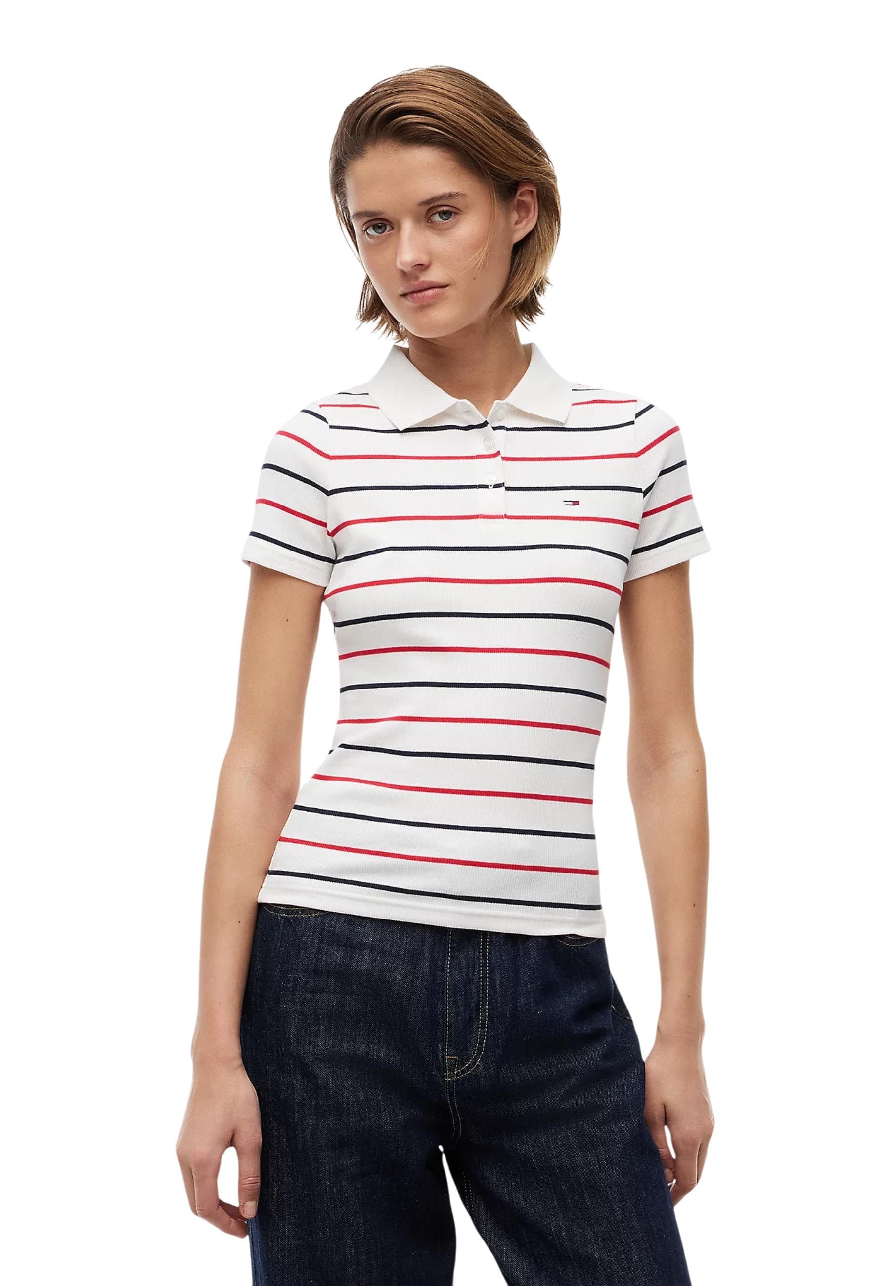 Tommy Hilfiger Jeans Polo Donna - Tommy Hilfiger Jeans
