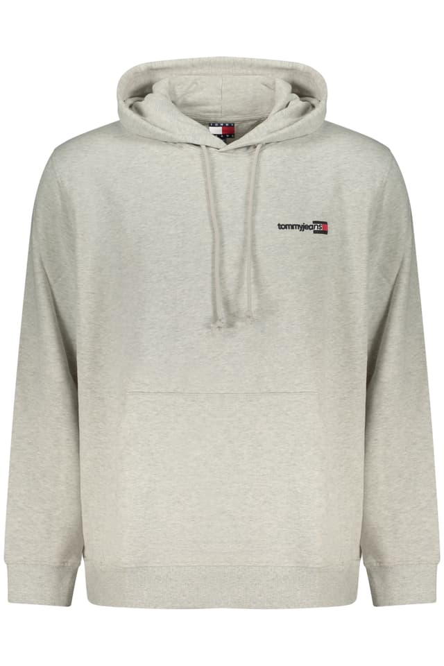 Мъжки сиви суитшърт с цип TOMMY HILFIGER