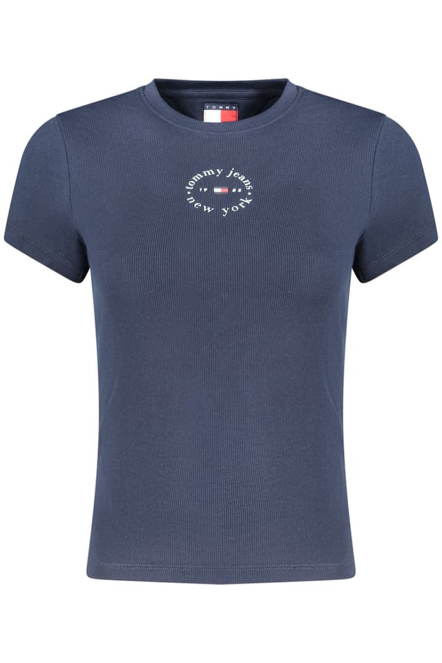 ДАМСКА ТЕНИСКА С КЪС РЪКАВ TOMMY HILFIGER, СИНЯ