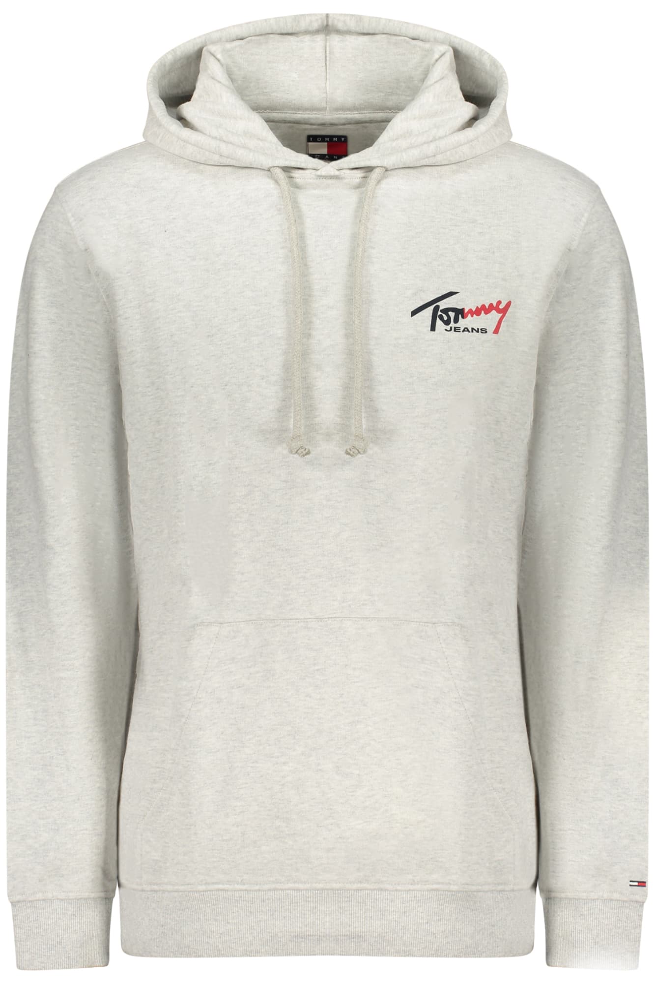 Мъжки сиви суитшърт с цип TOMMY HILFIGER - TOMMY HILFIGER