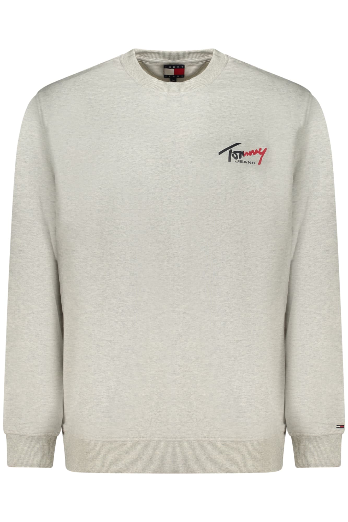Мъжки сиви суитшърт с цип TOMMY HILFIGER - TOMMY HILFIGER