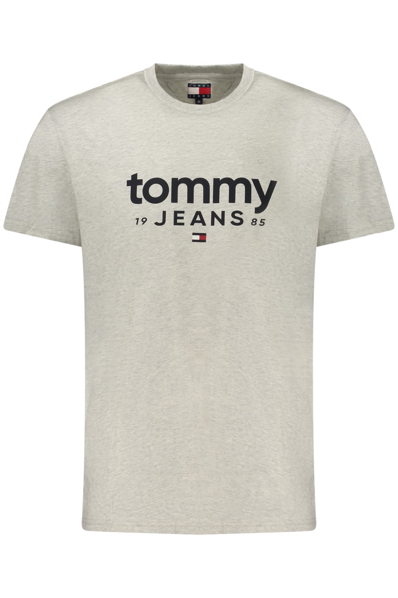 МЪЖКА ТЕНИСКА С КЪС РЪКАВ TOMMY HILFIGER, СИВА - TOMMY HILFIGER