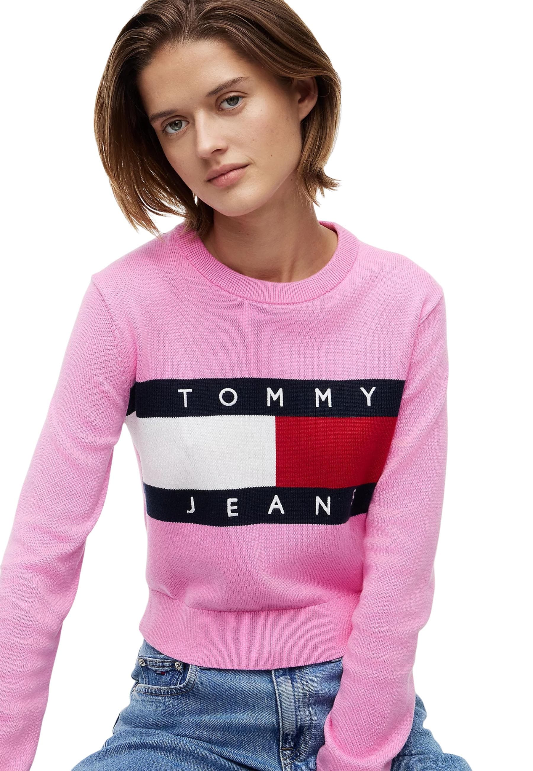 Tommy Hilfiger Jeans Maglia Donna - Tommy Hilfiger Jeans