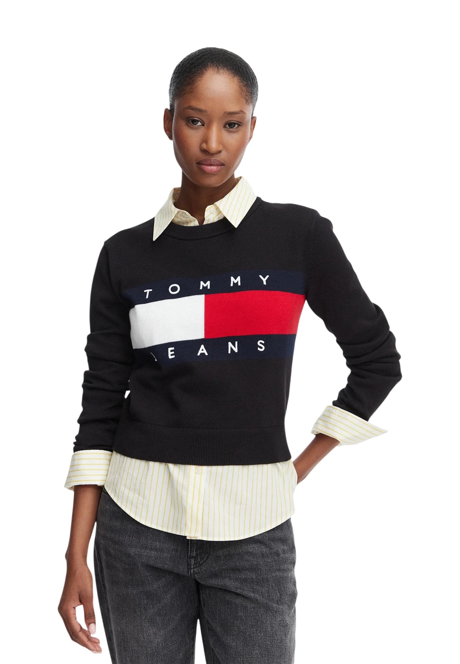 Tommy Hilfiger Jeans Maglia Donna - Tommy Hilfiger Jeans