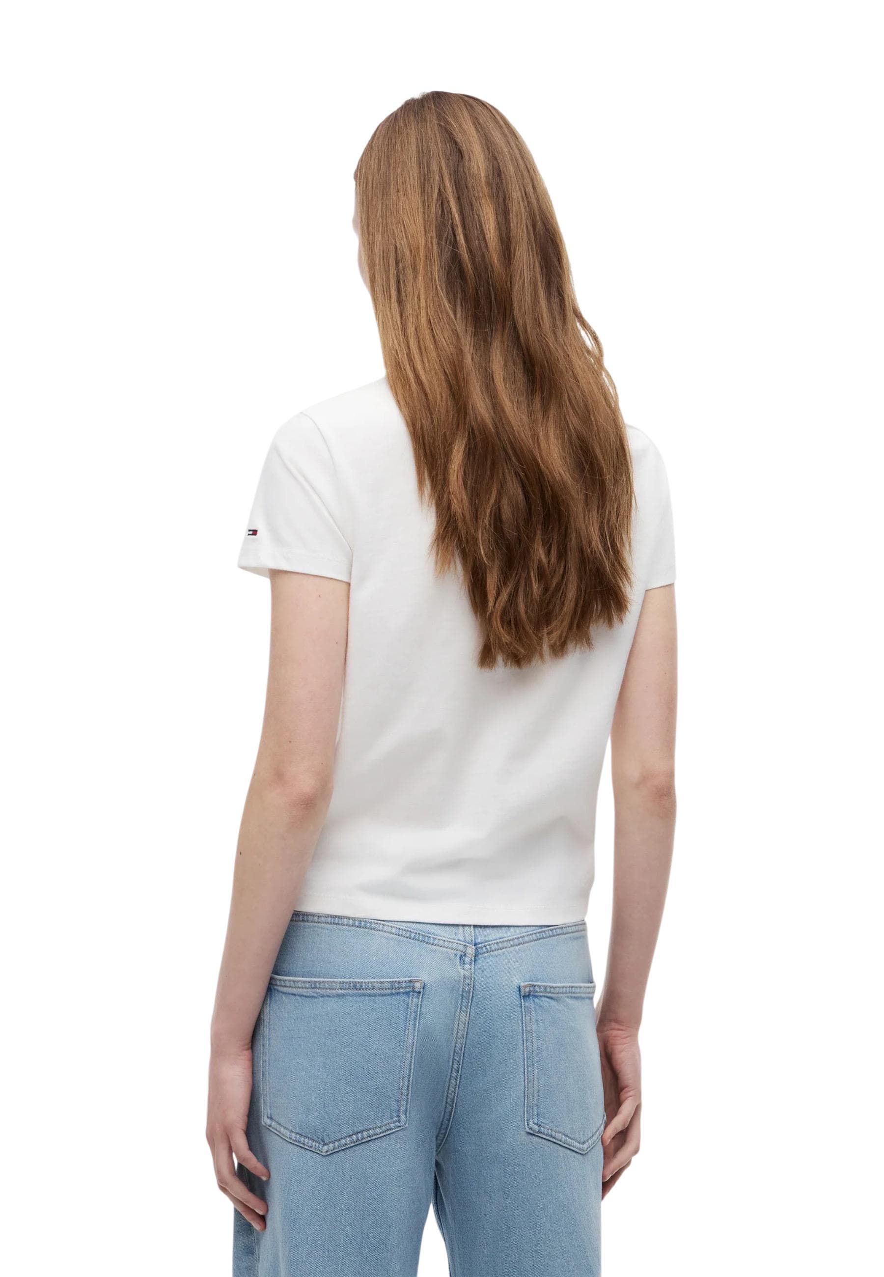 Tommy Hilfiger Jeans T-Shirt Donna - Tommy Hilfiger Jeans
