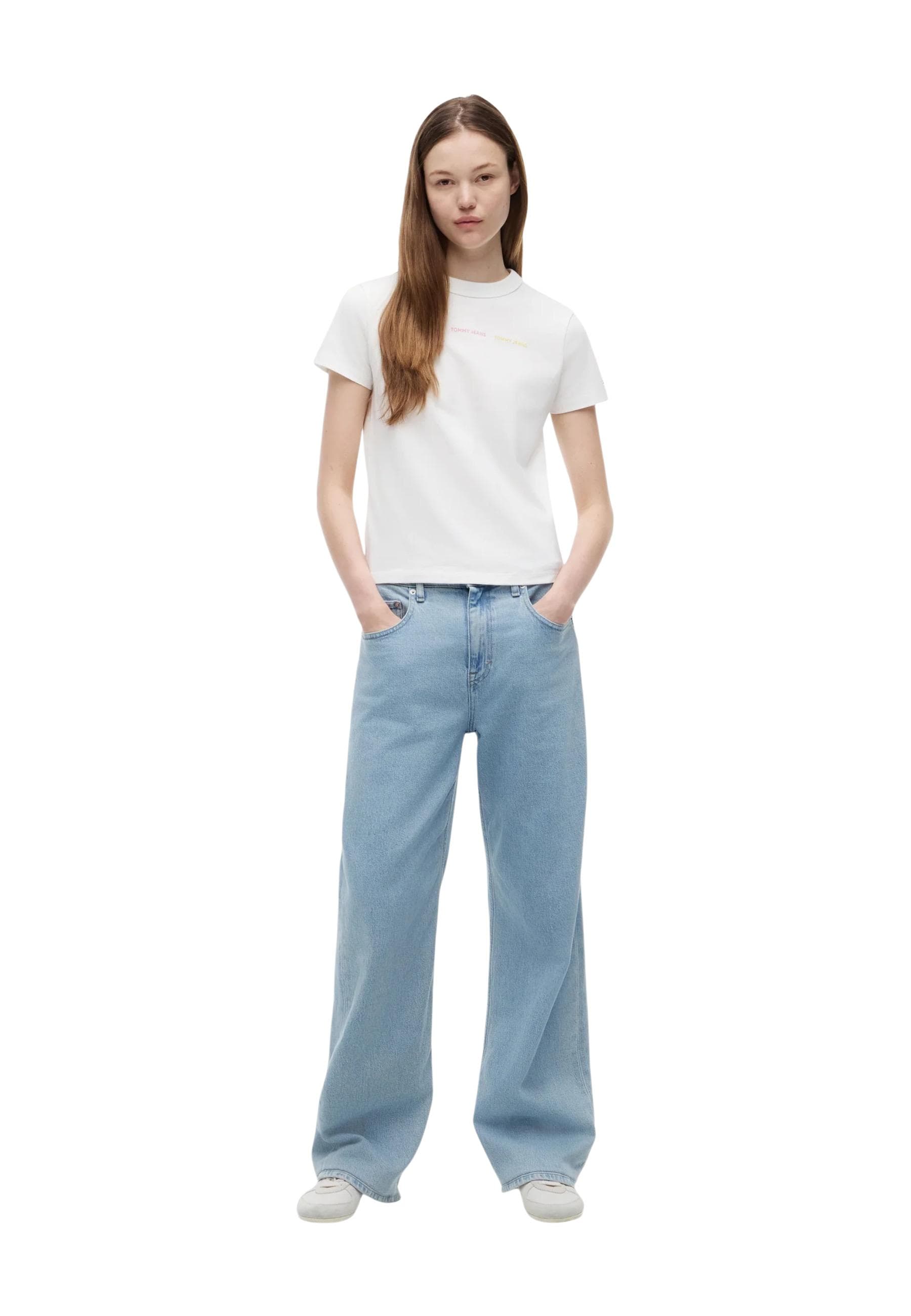 Tommy Hilfiger Jeans T-Shirt Donna - Tommy Hilfiger Jeans