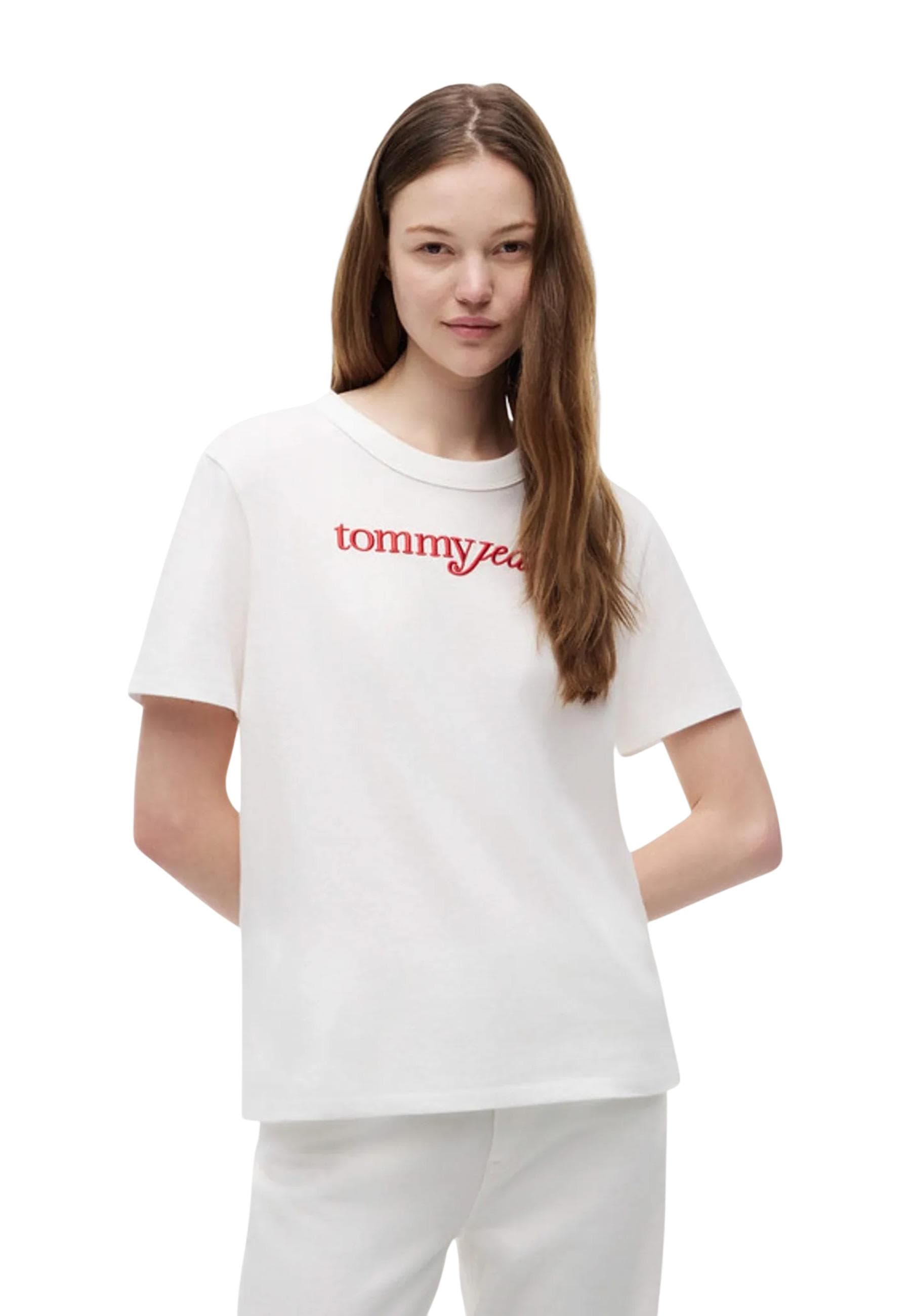Tommy Hilfiger Jeans T-Shirt Donna - Tommy Hilfiger Jeans