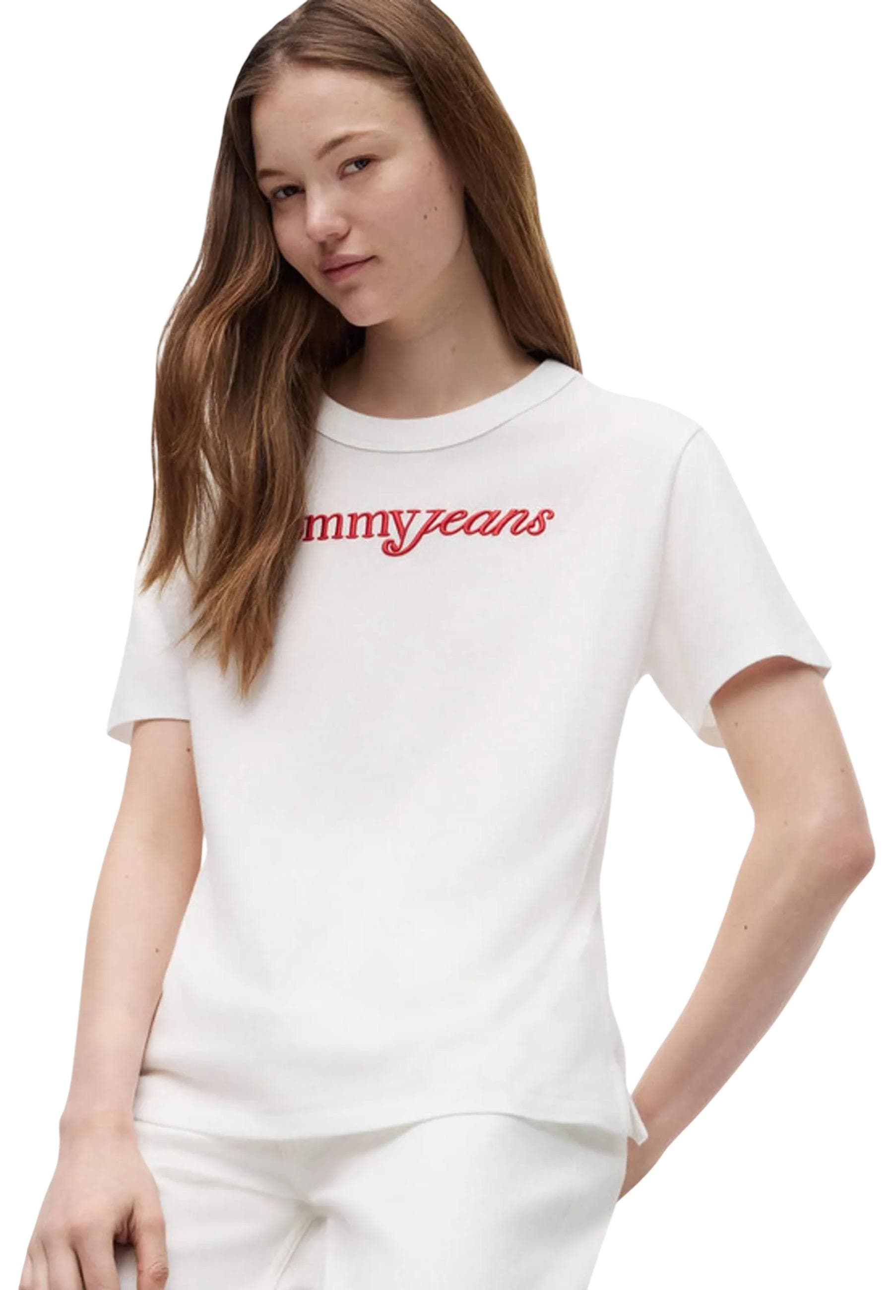 Tommy Hilfiger Jeans T-Shirt Donna - Tommy Hilfiger Jeans