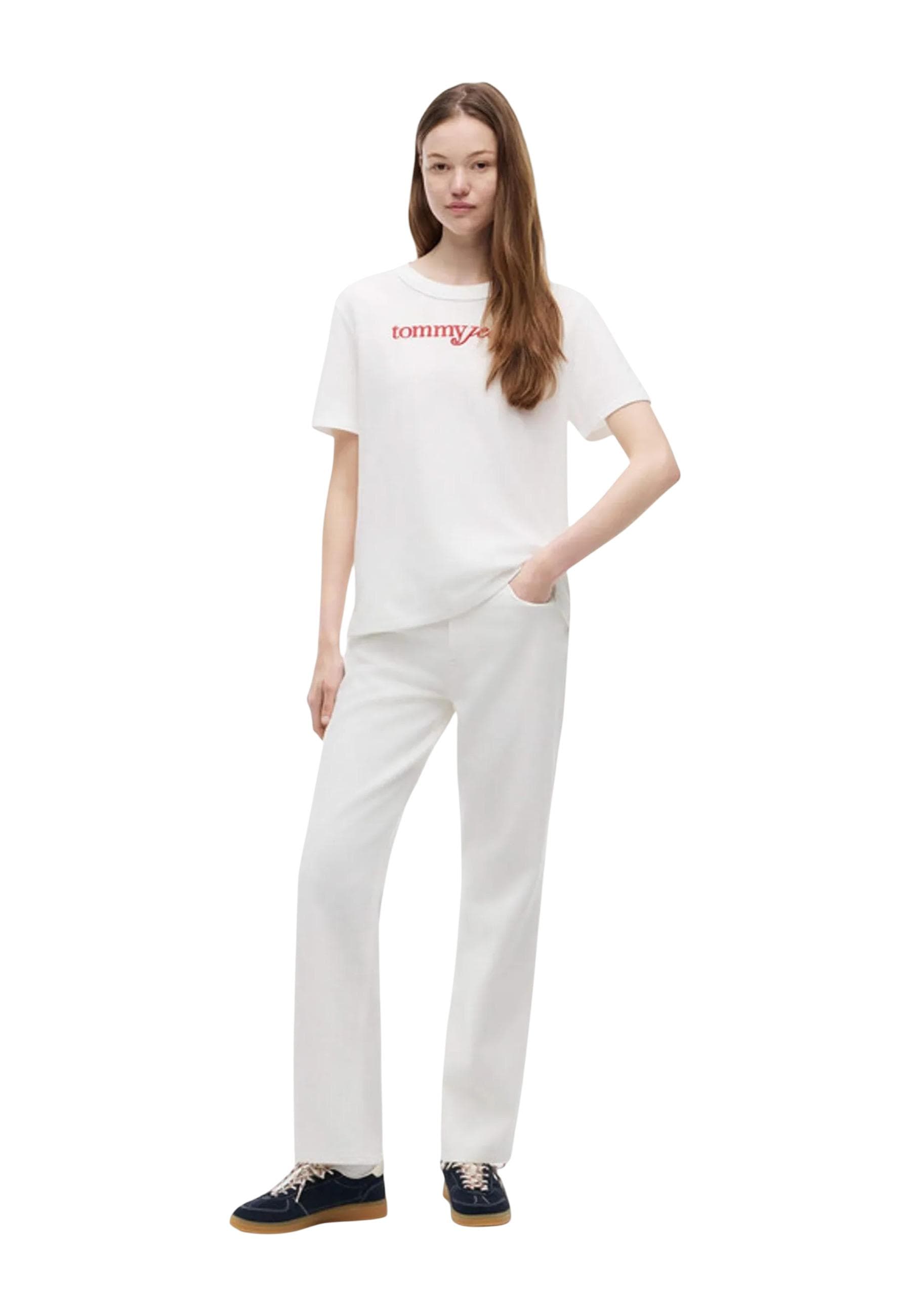 Tommy Hilfiger Jeans T-Shirt Donna - Tommy Hilfiger Jeans