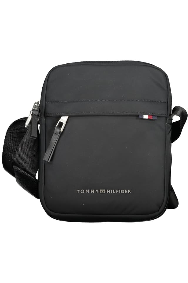 TOMMY HILFIGER МЪЖКА ЧАНТА ПРЕЗ РАМО ЧЕРНА