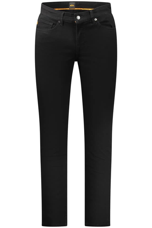 Мъжки дънки BOSS JEANS, черни
