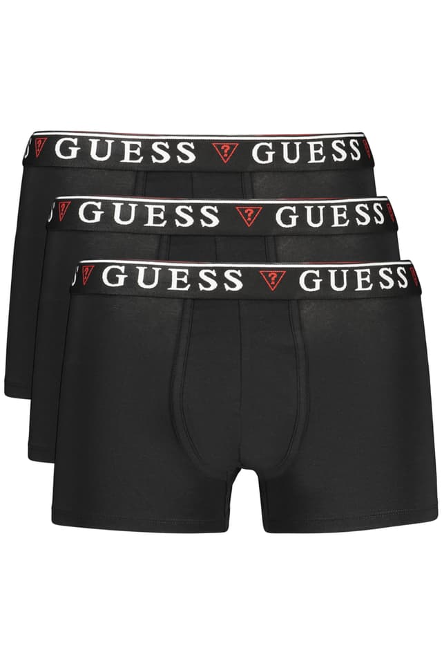 Мъжки черни боксерки GUESS JEANS