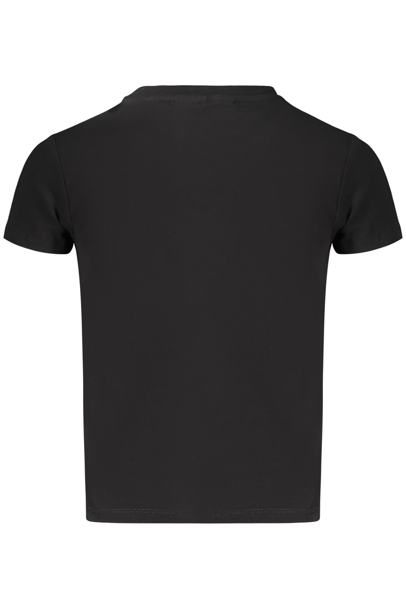 Тениска с къс ръкав GUESS JEANS за момичета, черна - GUESS JEANS