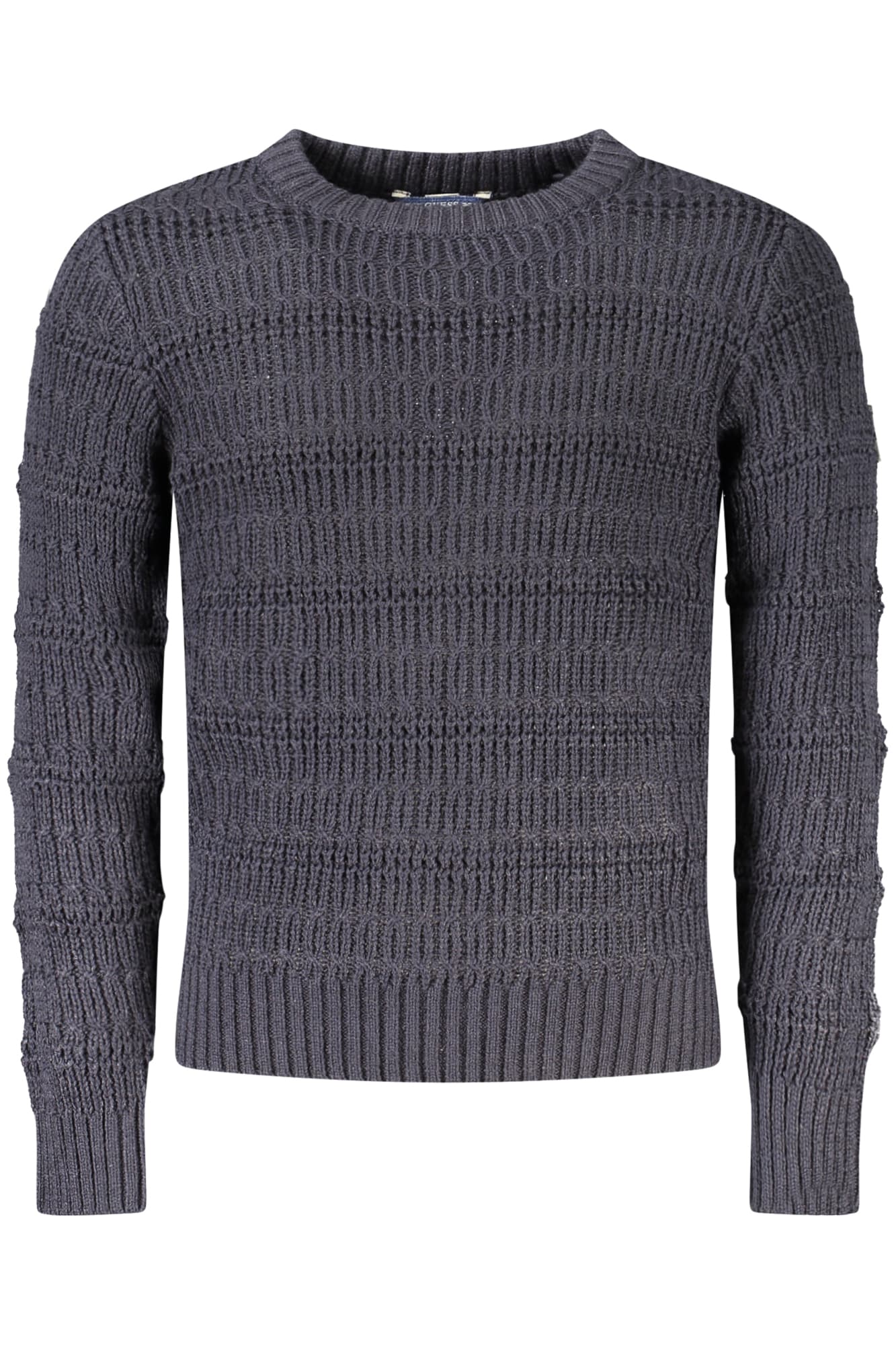 Детски пуловер GUESS JEANS в син цвят - GUESS JEANS