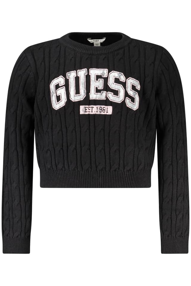 ЧЕРЕН ПУЛОВЕР GUESS JEANS ЗА МОМИЧЕТА