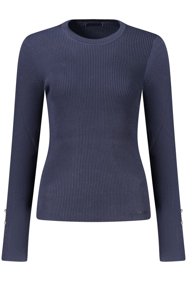 ДАМСКИ СИНИ ПУЛОВЕРОРИ GUESS JEANS