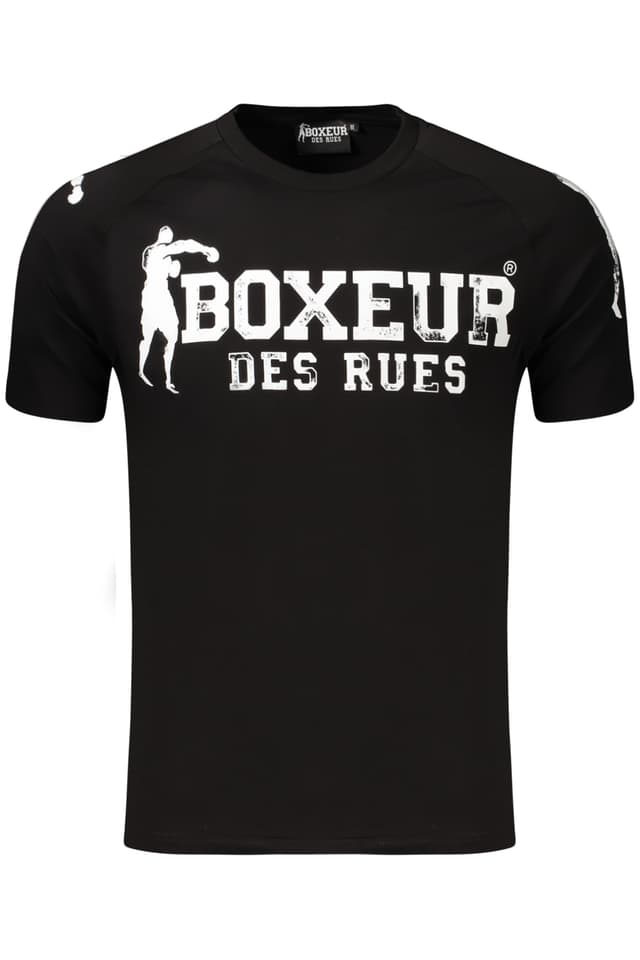 BOXEUR DES RUES МЪЖКА ТЕНИСКА С КЪС РЪКАВ ЧЕРНА