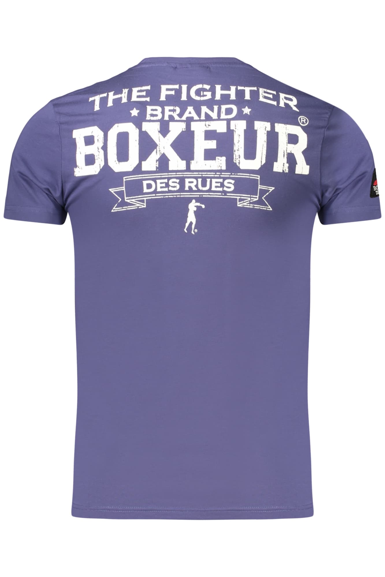 BOXEUR DES RUES МЪЖКА ТЕНИСКА С КЪС РЪКАВ СИН - BOXEUR DES RUES