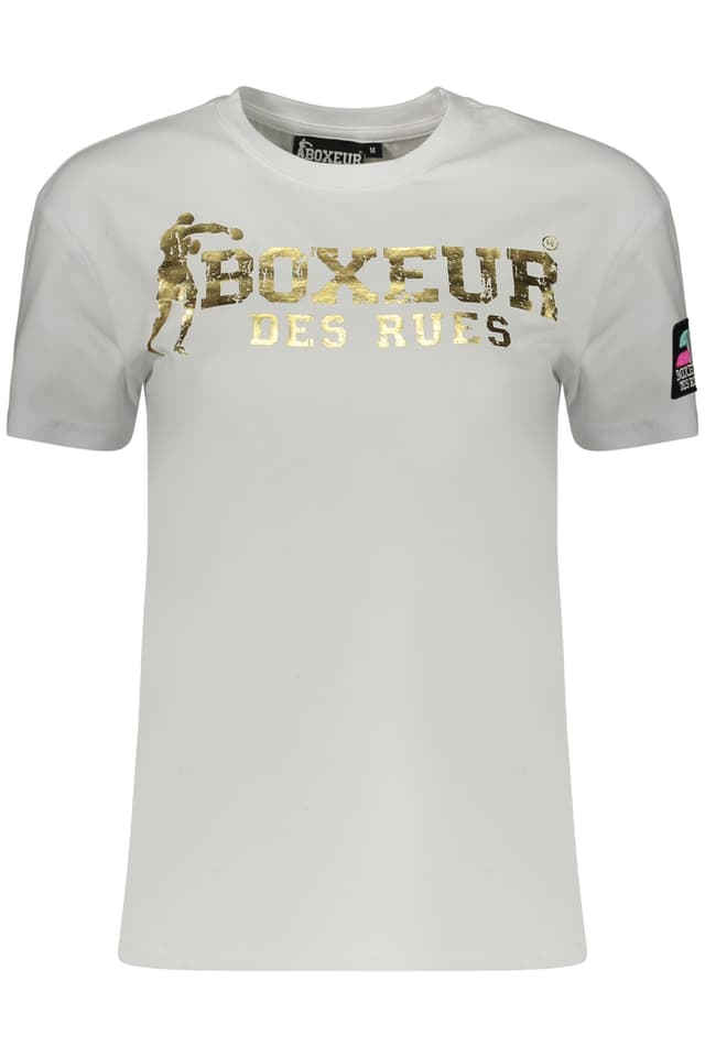 Дамска тениска с къс ръкав BOXEUR DES RUES, бяла