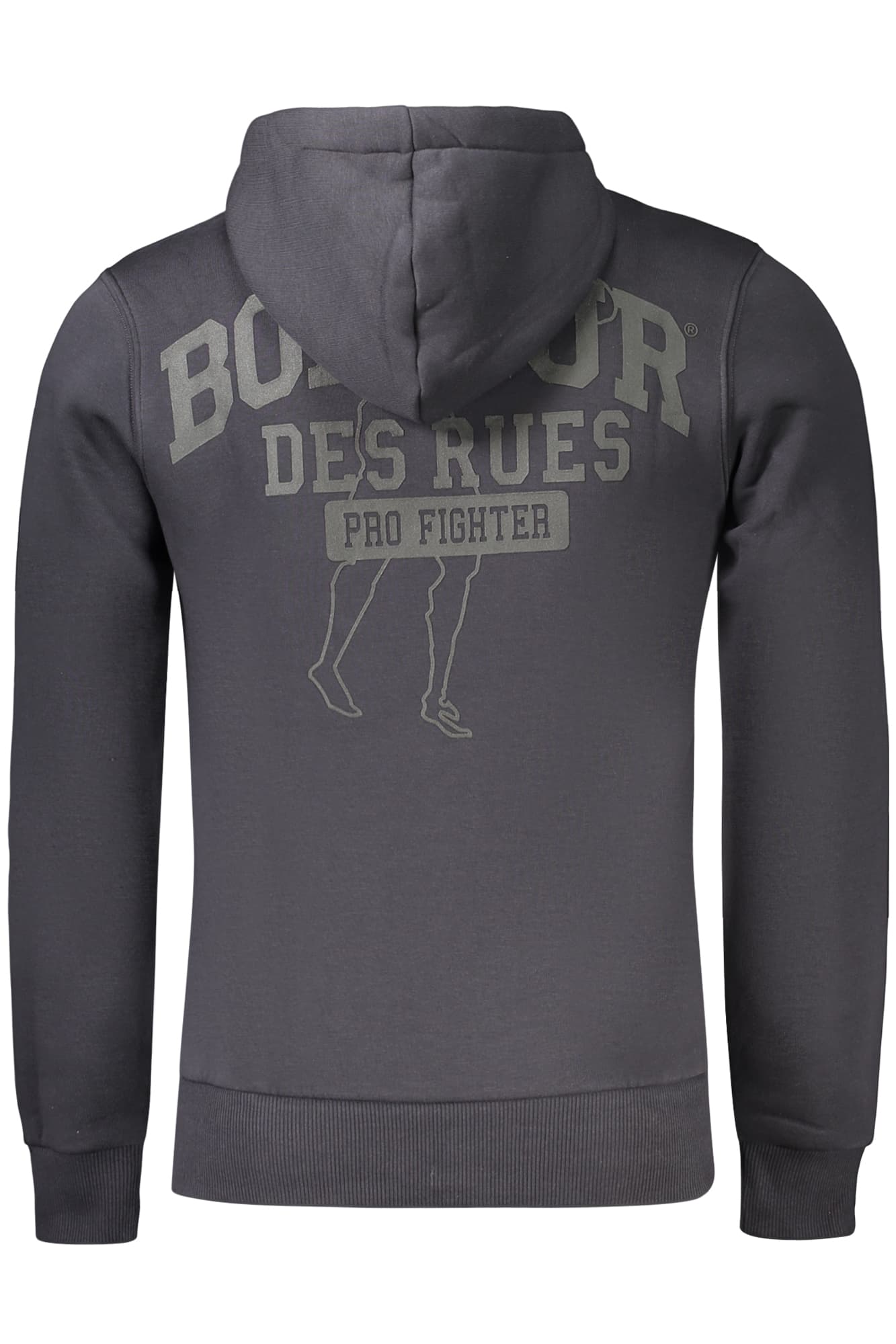 BOXEUR DES RUES МЪЖКИ СУИТШЪР С ЦИП, СИВ - BOXEUR DES RUES