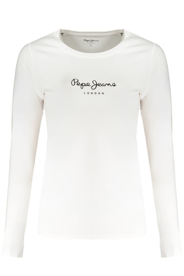 PEPE JEANS ДАМСКА ТЕНИСКА С ДЪЛЪГ РЪКАВ БЯЛА