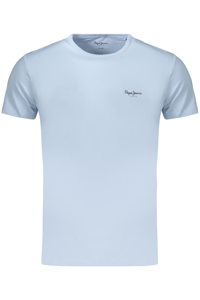 МЪЖКА ТЕНИСКА С КЪС РЪКАВ PEPE JEANS, СИНЯ