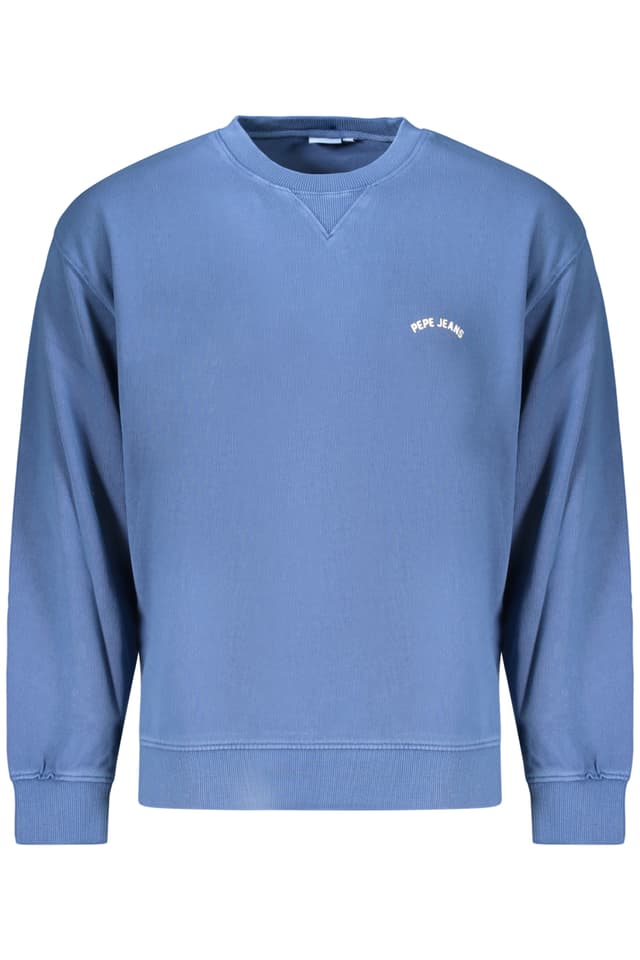 Мъжки суитшърт с цип Pepe Jeans в син цвят