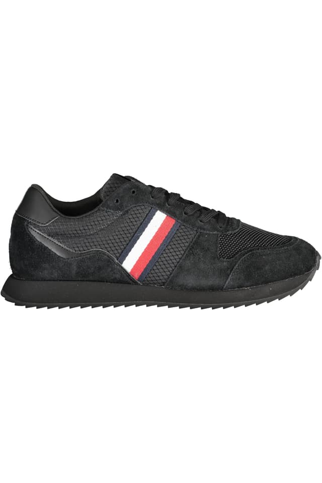 ЧЕРНИ МЪЖКИ СПОРТНИ ОБУВКИ TOMMY HILFIGER