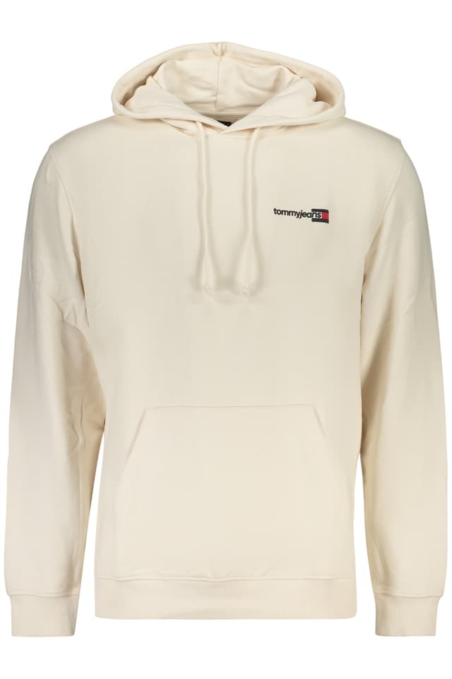 Мъжки суитшърт с цип TOMMY HILFIGER, бял
