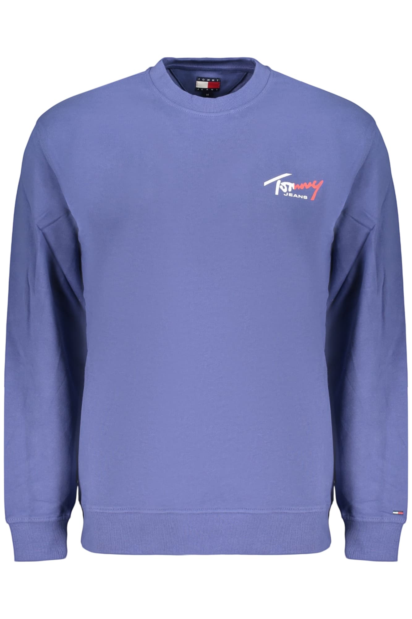 Мъжки суитшърт с цип TOMMY HILFIGER в син цвят - TOMMY HILFIGER