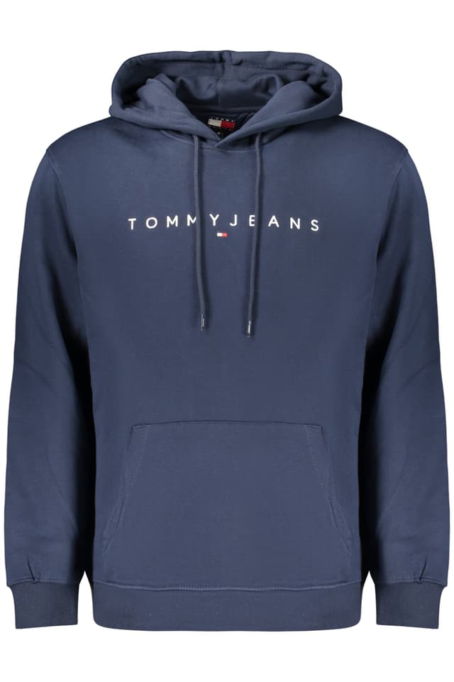 Мъжки суитшърт с цип TOMMY HILFIGER в син цвят