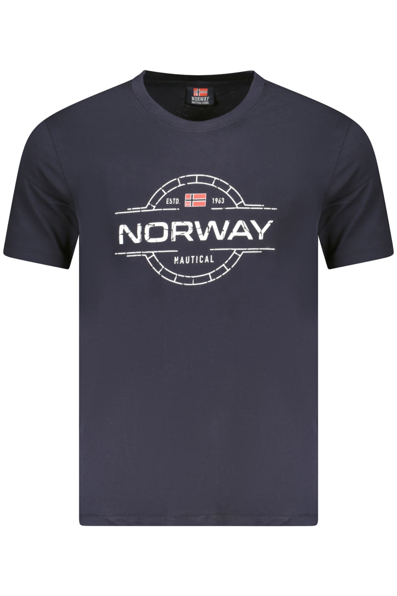 NORWAY 1963 МЪЖКА ТЕНИСКА С КЪС РЪКАВ СИНЯ - NORWAY 1963