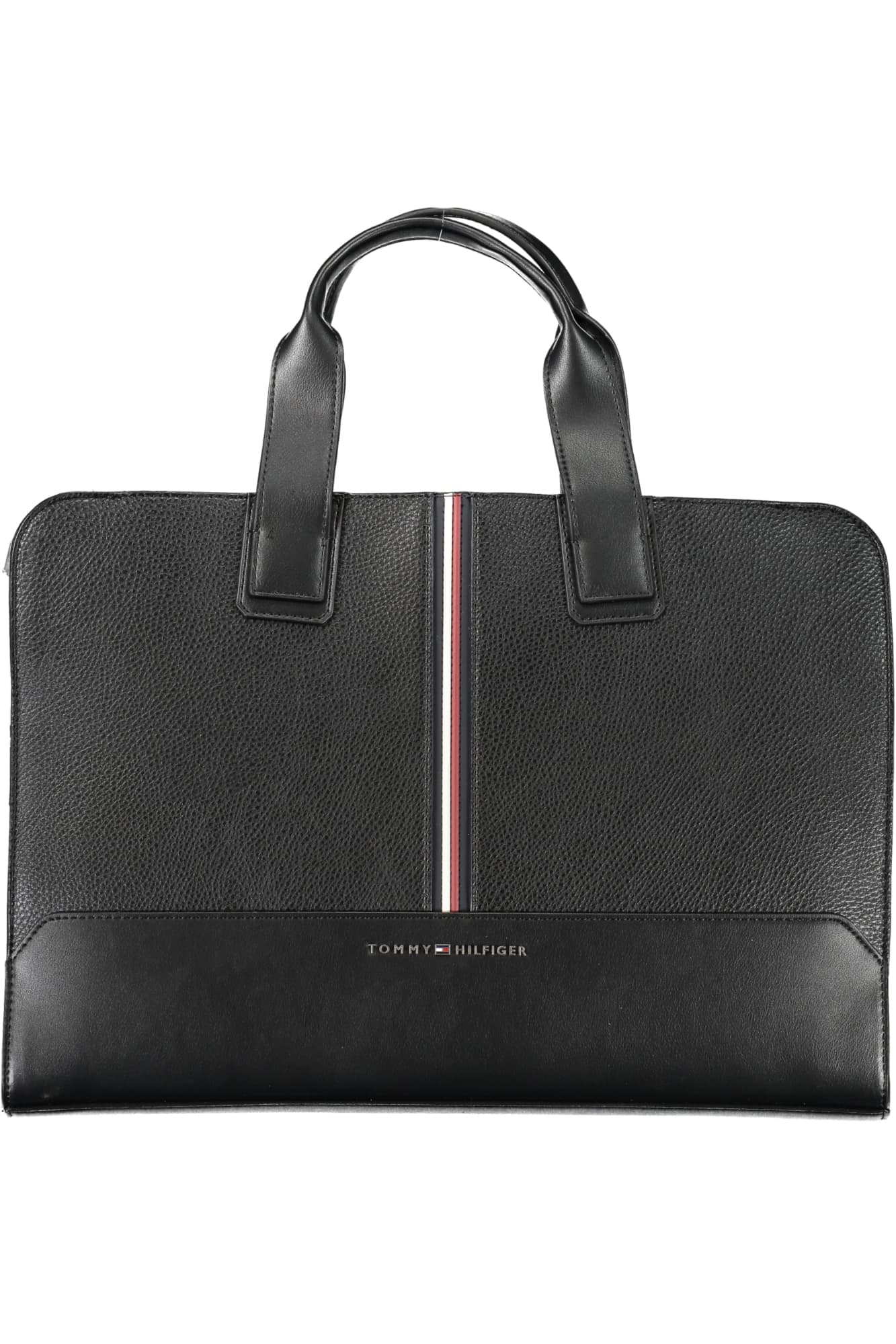 TOMMY HILFIGER BLACK MAN BRIFEFAFSE - TOMMY HILFIGER