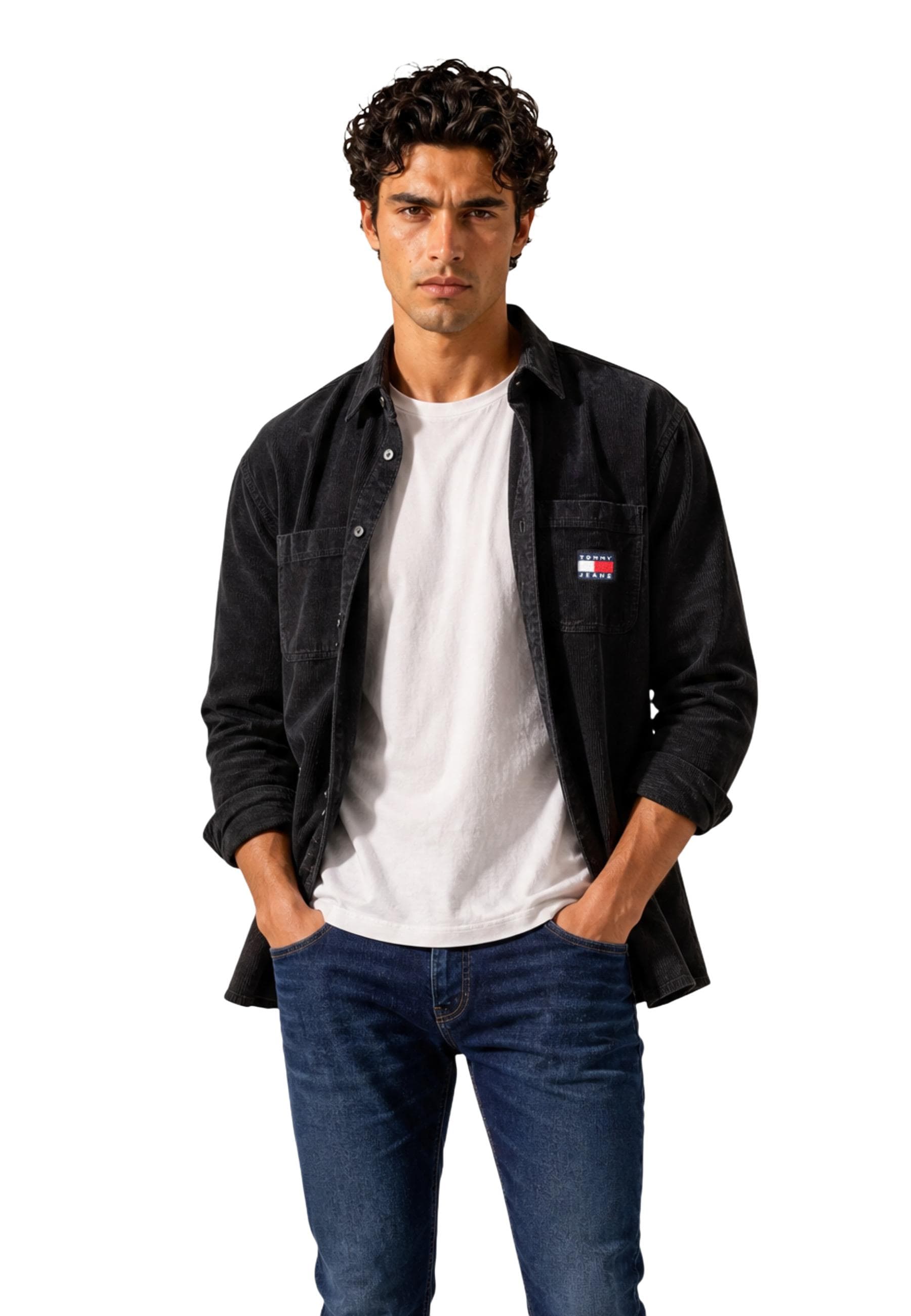 Tommy Hilfiger Jeans Camicia Uomo - Tommy Hilfiger Jeans
