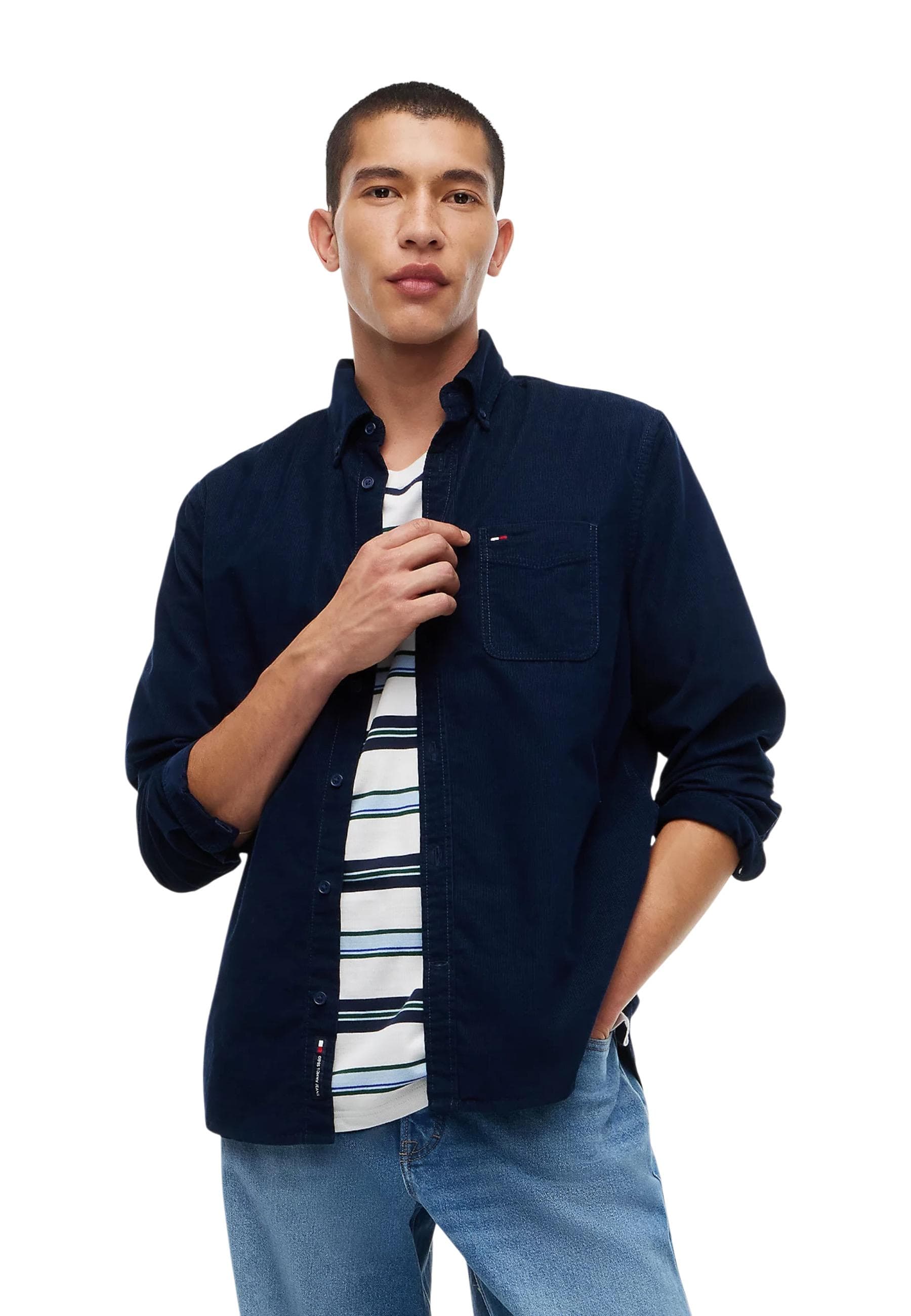 Tommy Hilfiger Jeans Camicia Uomo - Tommy Hilfiger Jeans