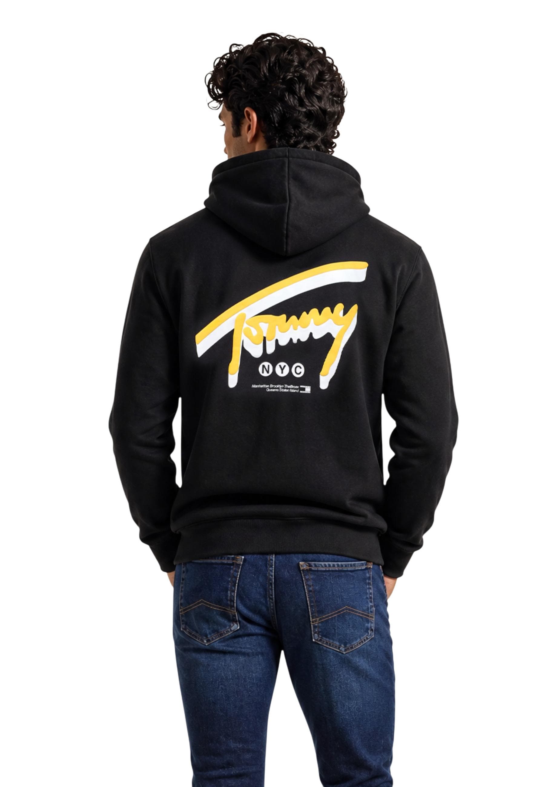Tommy Hilfiger Jeans Felpa Uomo - Tommy Hilfiger Jeans